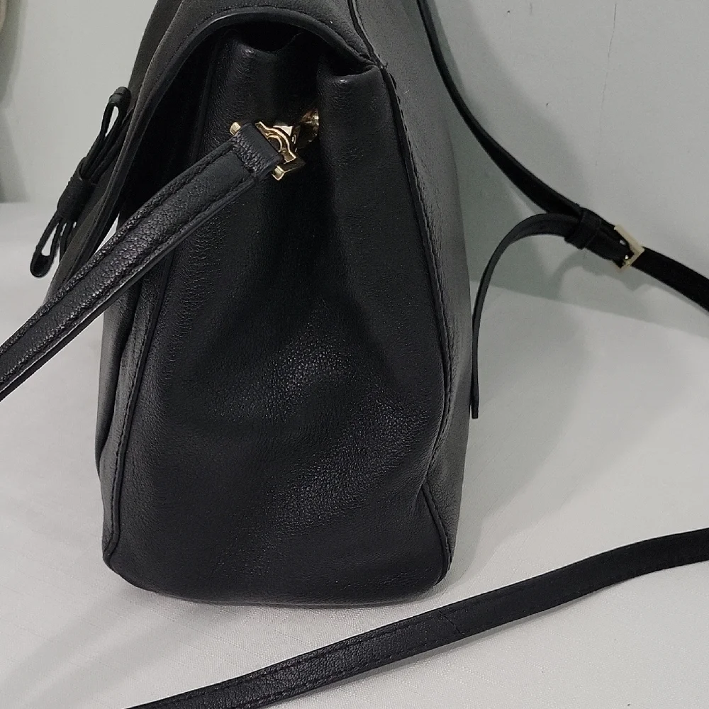 Kate Spade Black Leather Satchel
